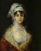 Francisco Jose de Goya Portrait of Antonia Zarate USA oil painting reproduction